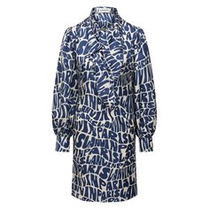 Шелковое платье Lanvin