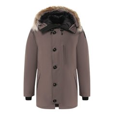 Пуховая парка Chateau с меховой отделкой Canada Goose