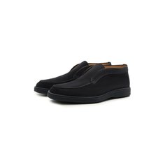 Замшевые ботинки Santoni