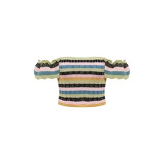 Топ из хлопка и вискозы REDVALENTINO