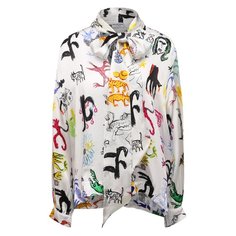 Блузка из вискозы Balenciaga