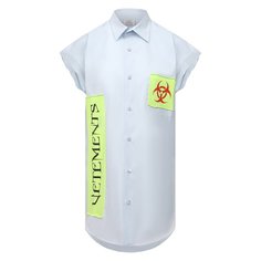 Хлопковая рубашка VETEMENTS