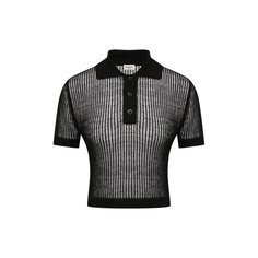 Топ изо льна и шелка Saint Laurent