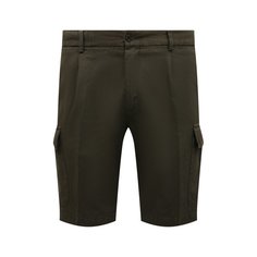 Шорты из хлопка и льна Corneliani