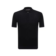 Поло из шелка и хлопка Corneliani