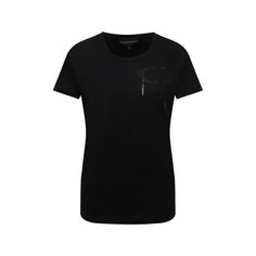 Хлопковая футболка Emporio Armani