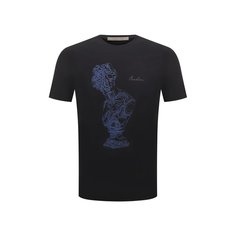 Хлопковая футболка Corneliani