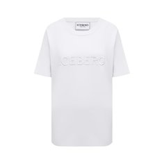 Хлопковая футболка Iceberg