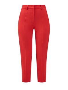 Укороченные брюки из тонкой шерстяной ткани Stretch Valentino