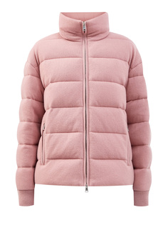 Короткий пуховик Cayeux из мягкой кашемировой ткани Moncler