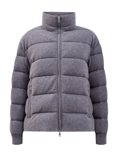 Пуховик Cayeux из мягкой стеганой ткани с добавлением кашемира Moncler