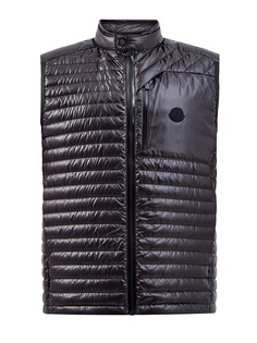 Стеганый жилет Aptera из блестящей ткани рипстоп с пуховым утеплителем Moncler