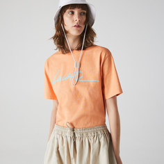 Хлопковая футболка Lacoste