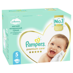 Подгузники Pampers Premium Care 5 (11-16 кг), 64 шт.