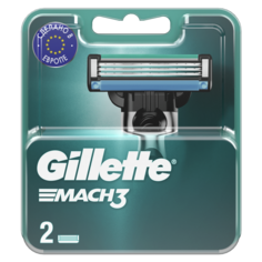 Сменные кассеты Gillette Mach3 2 шт