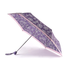 Зонт складной женский механический Fulton L926 фиолетовый
