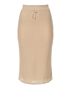 Юбка женская FREE AGE FSW2010503 бежевая S