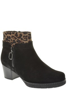 Ботильоны женские GABOR 125651 черные 4.5 UK