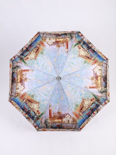 Зонт складной женский автоматический ZEST 83726 нежно-голубой