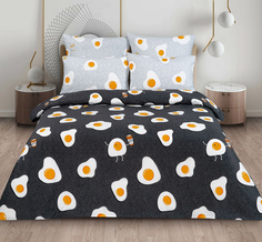 Постельное белье Mercury Home Бодрое утро 2 СП Поплин 2 наволочки 50x70