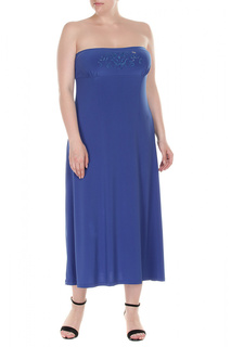 Платье женское DONATELLA VIA ROMA 1661 синее 3XL