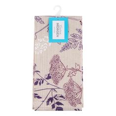 Полотенце Guten Morgen Органика 45 х 60 см рогожка набивная бежево-серое