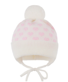 Шапка детская Чудо-кроха Cd-932 цв. молочный р. 36
