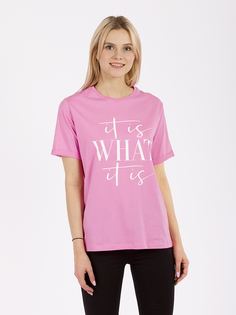 Футболка женская DAIROS GD69301162 розовая 50