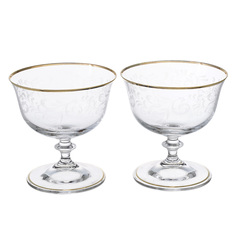 Набор креманок V-D 105 мл (2 шт) Crystalex Bohemia