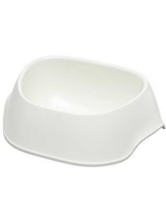 Одинарная миска для кошек и собак Moderna, пластик, белый, 1,2 л