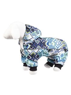 Комбинезон-дождевик для собак Yami-Yami с капюшоном на подкладке 20 x 36 x 24 см