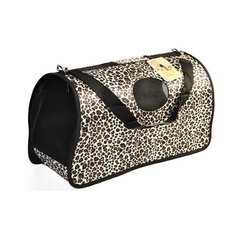 Сумка-переноска для кошек и собак Homepet 22x45x26см коричневый, бежевый