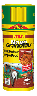 Корм для рыб JBL NovoGranoMix для общих аквариумов, гранулы, 250 мл