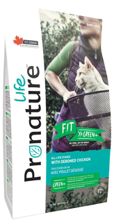 Сухой корм для кошек и котят Pronature Life Fit Green, курица, 2,27кг