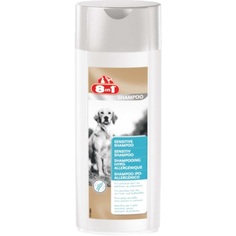 Шампунь для собак 8in1 Perfect Coat Sensitive, для чувствительной кожи, алоэ вера, 250 мл