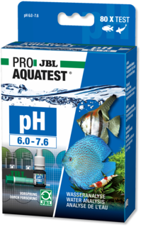 Тест JBL ProAquaTest pH 6-7.6 для использования в морской воде, в пресной воде