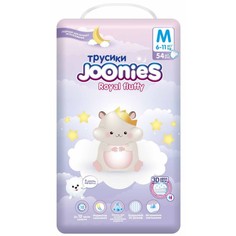 Подгузники-трусики Joonies Royal Fluffy M 6-11кг 54шт 2152401140