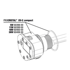 Блок питания JBL Compact UV-C Electric unit для стерилизатора ProCristal Compact UV-C 18Вт