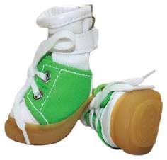 Обувь для собак Triol размер 6, 4 шт зеленый