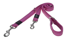Поводок перестежка для собак Rogz Utility M-16мм 1,8 м, Розовый HLM11K