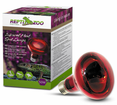 Инфракрасная лампа для террариума ReptiZoo Repti Infrared, 150 Вт