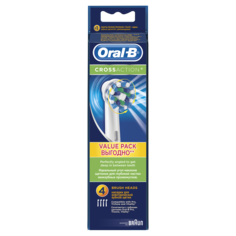 Насадка для зубной щетки Braun Oral-B EB50 Cross Action 4 шт