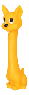 Игрушка-пищалка для собак Triol Кошка-длинная шея из винила, цвет в асс., 19,5 см