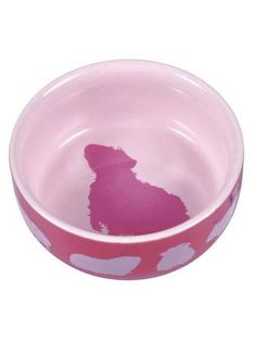 Одинарная миска для грызунов Trixie, керамика, в ассортименте, 0,25 л
