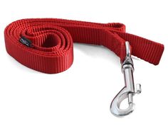 Поводок для собак Triol Стандарт нейлоновый, 15 мм х 1,2 м, Красный