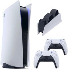 Игровая консоль Sony PlayStation 5 + 2-й геймпад + зарядная станция Sony