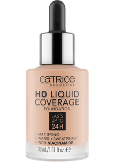 Тональный крем CATRICE HD Liquid Coverage Foundation 020 Rose Beige 30мл