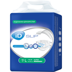 Подгузники для взрослых iD SLIP L 10 шт