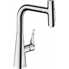 Смеситель для кухни Hansgrohe Metris Select хром 73817000