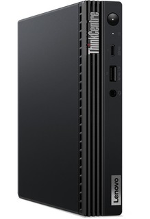 Системный блок Lenovo ThinkCentre M70q Gen 2 Core i3 черный (11MY004MRU)